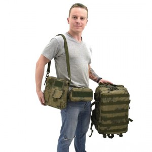Рюкзак  molle Tactical ESDY 3 в 1 OD, BK, CB, ATFG, MC, MCB [ACM]